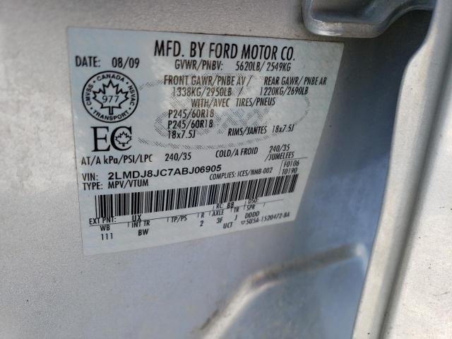 2LMDJ8JC7ABJ06905 Lincoln MKX