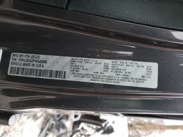 1C4HJXDG2PW543485 Jeep Wrangler Sport