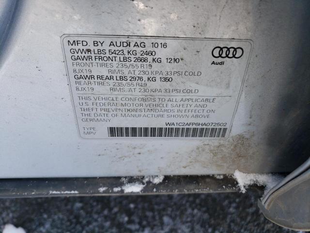 VIN WA1C2AFP6HA072502 2017 Audi Q5, Premium no.13