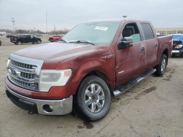 Salvage cars for sale at Indianapolis, IN auction: 2014 Ford F150 Supercrew