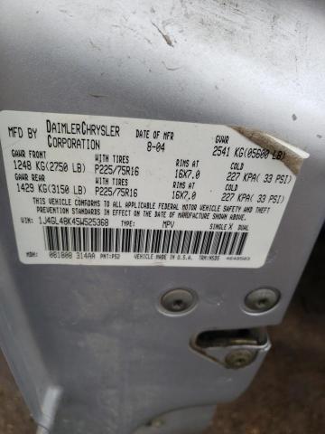 1J4GL48K45W525368 Jeep Liberty