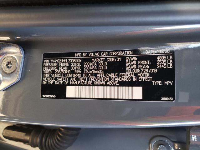 2020 VOLVO XC40 T5 R- - YV4162UM1L2336905