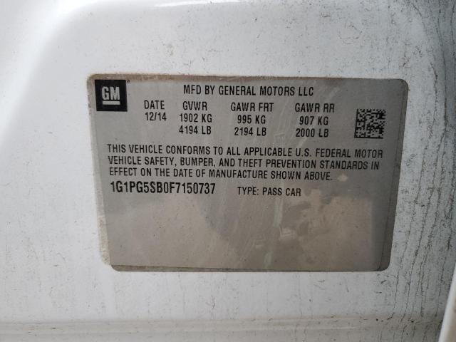 2015 CHEVROLET CRUZE LTZ - 1G1PG5SB0F7150737