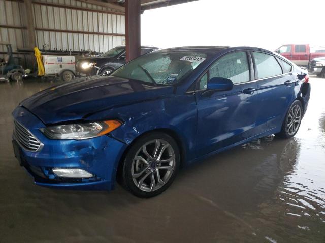 Lot #2461874142 2017 FORD FUSION SE salvage car