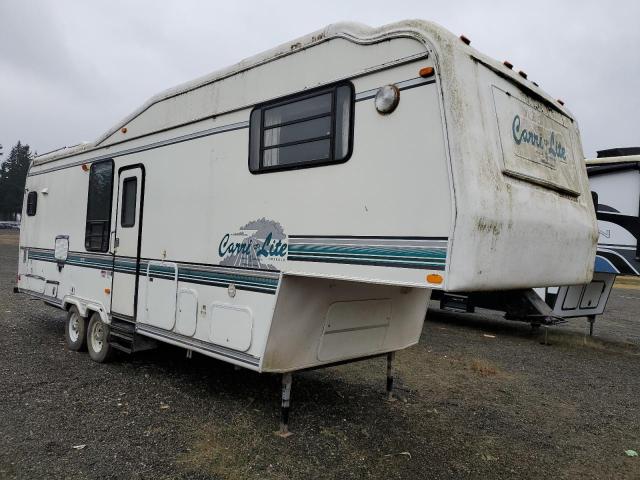 Salvage trucks for sale at Arlington, WA auction: 1994 Cari Camper
