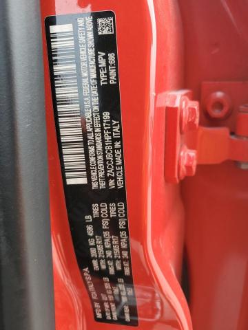 2017 JEEP RENEGADE T - ZACCJBCB1HPF17199