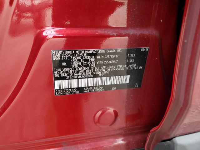2018 TOYOTA RAV4 LE 2T3ZFREV0JW509999