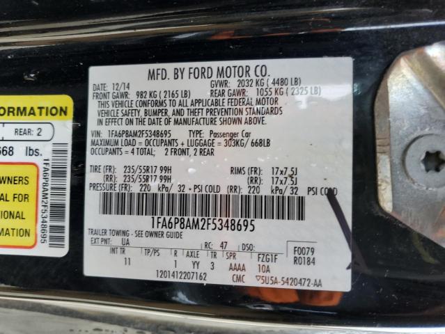2015 FORD MUSTANG 1FA6P8AM2F5348695