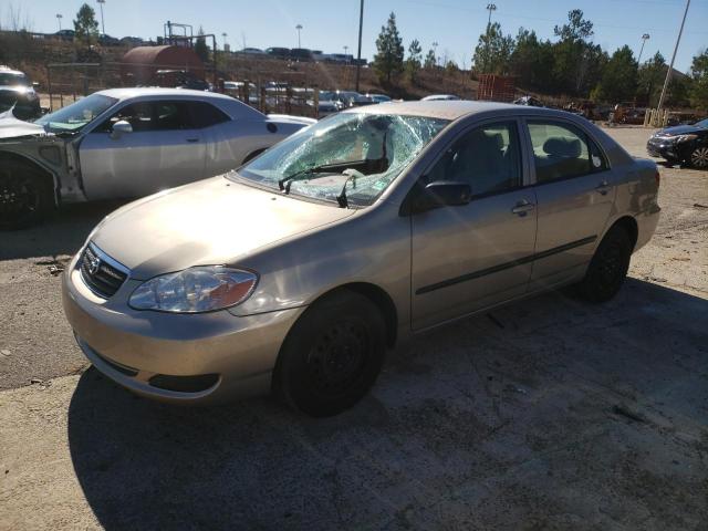Salvage cars for sale from Copart Gaston, SC: 2008 Toyota Corolla CE