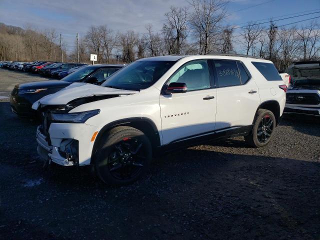 Salvage cars for sale from Copart Marlboro, NY: 2022 Chevrolet Traverse Premier