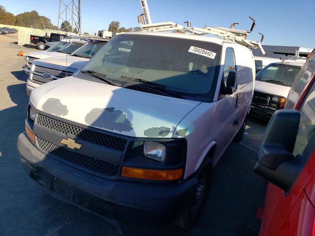Salvage cars for sale from Copart Hayward, CA: 2011 Chevrolet Express G3