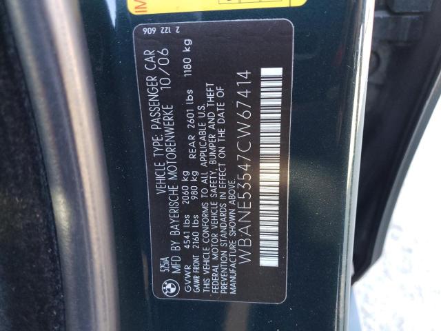 WBANE53547CW67414 BMW 525 I