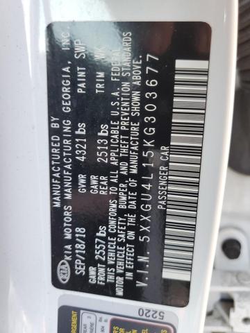 5XXGU4L15KG303677 KIA OPTIMA EX