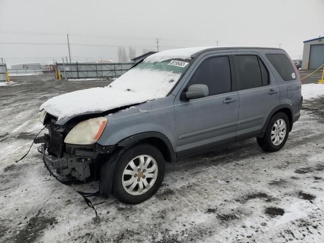 Salvage cars for sale from Copart Airway Heights, WA: 2005 Honda CR-V SE