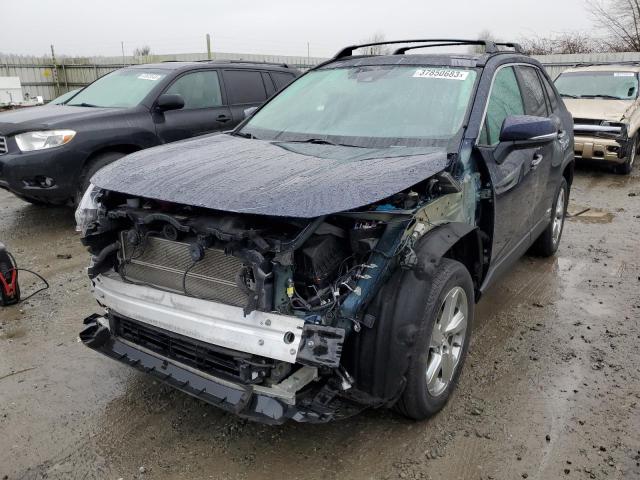 Salvage cars for sale from Copart Arlington, WA: 2020 Toyota Rav4 Limited