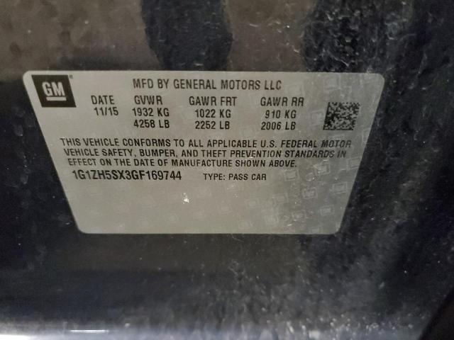 2016 CHEVROLET MALIBU PRE - 1G1ZH5SX3GF169744