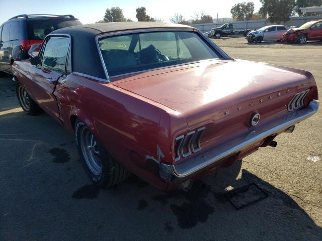 1967 FORD MUSTANG VIN: 7R01C149437