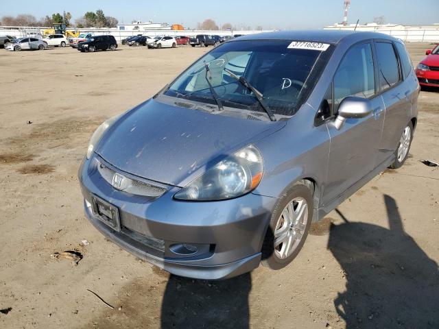 Salvage cars for sale from Copart Bakersfield, CA: 2007 Honda FIT S