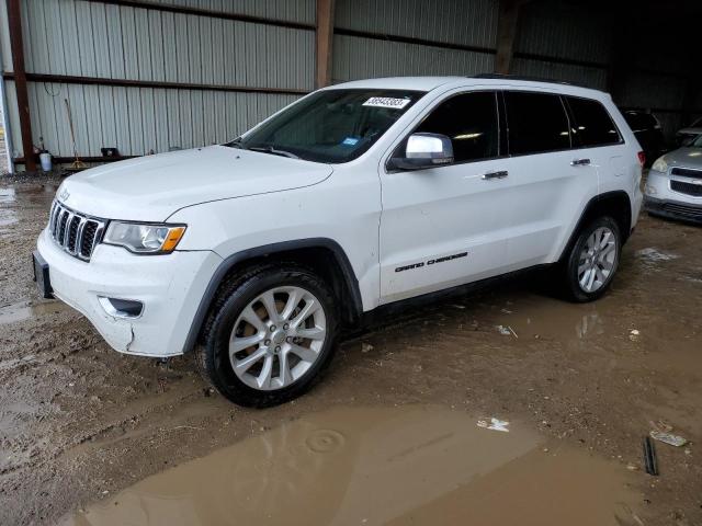 Salvage cars for sale from Copart Houston, TX: 2017 Jeep Grand Cherokee Limited