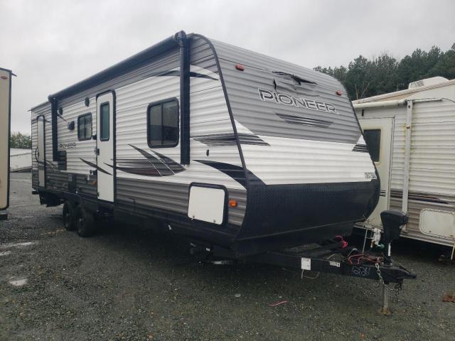 Heartland salvage cars for sale: 2021 Heartland Pioneer BH