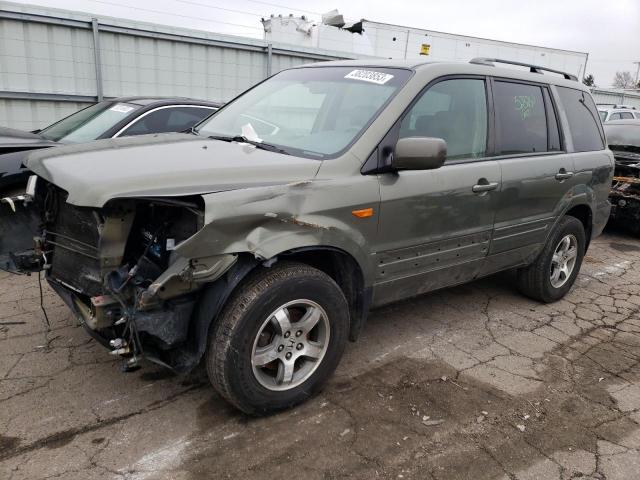 Honda Pilot salvage cars for sale: 2007 Honda Pilot EXL