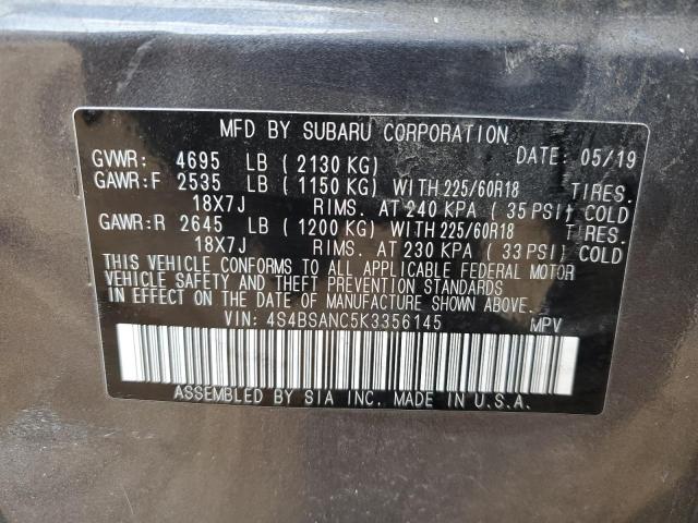 4S4BSANC5K3356145 Subaru Outback