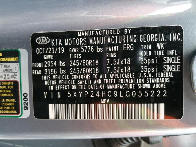 2020 KIA TELLURIDE - 5XYP24HC9LG055222