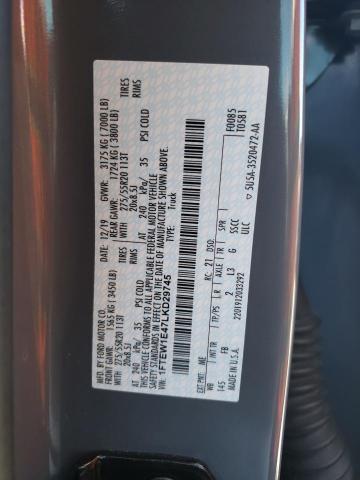 2020 FORD F150 SUPER 1FTEW1E47LKD29745