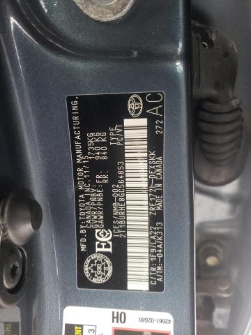2016 TOYOTA COROLLA L 2T1BURHE8GC564853