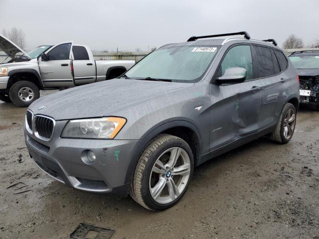 Salvage cars for sale from Copart Arlington, WA: 2013 BMW X3 XDRIVE2