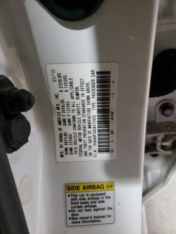 19UUA9F5XCA012405 Acura TL