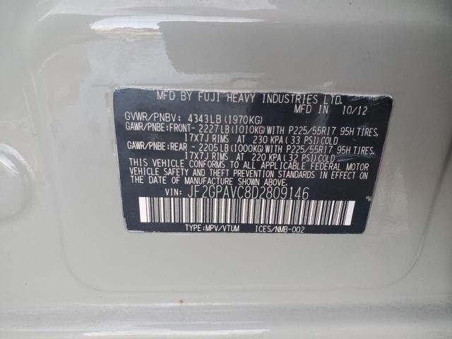 JF2GPAVC8D2809146 Subaru Xv Crosstrek 2.0 Premium
