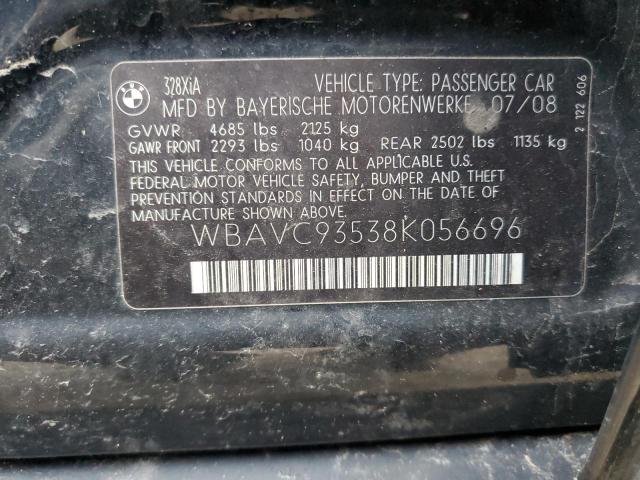 WBAVC93538K056696 BMW 328 XI