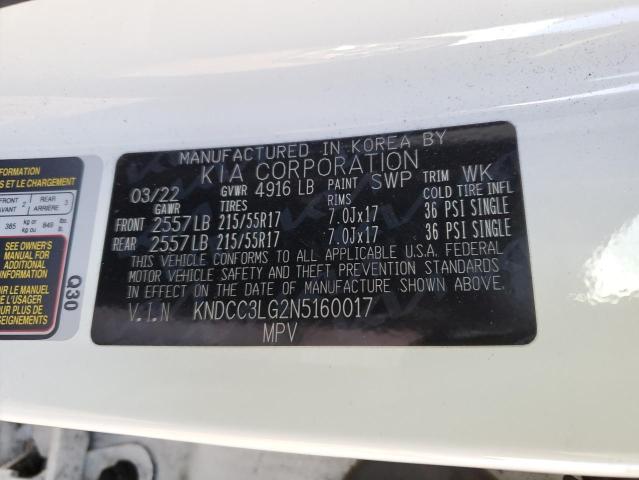 KNDCC3LG2N5160017 KIA NIRO S