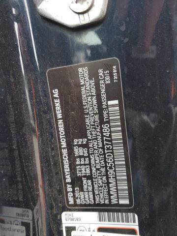 WMWMH9C56DT377486 Mini Cooper Clubman Jcw