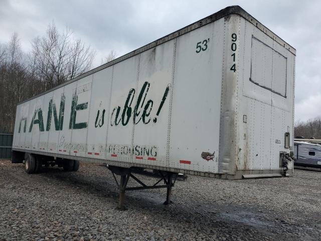 Salvage cars for sale from Copart Duryea, PA: 2007 Wabash 53 Van