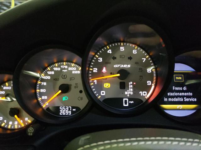 2019 PORSCHE 911 GT3 RS WP0AF2A96KS164632