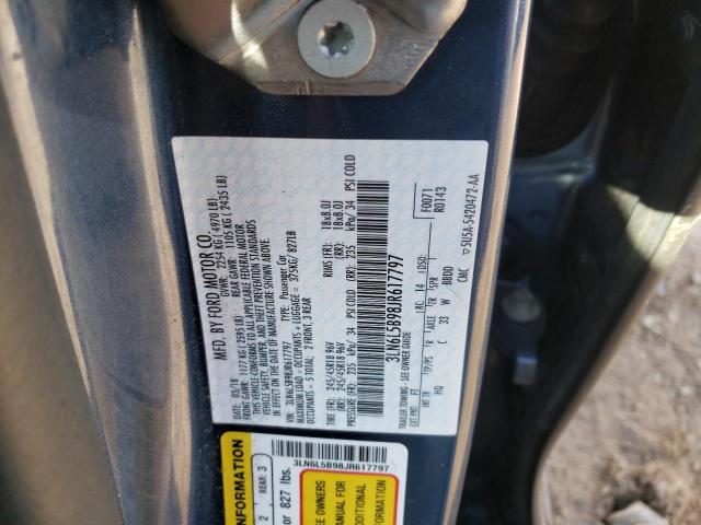 2018 LINCOLN MKZ PREMIE - 3LN6L5B98JR617797