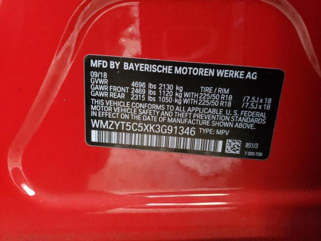 WMZYT5C5XK3G91346 Mini Cooper