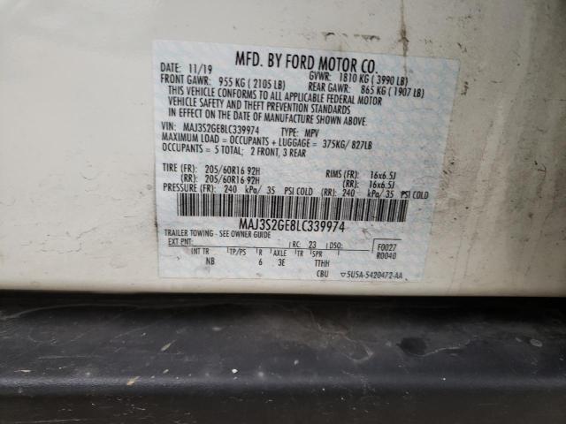 2020 FORD 1220 HST MAJ3S2GE8LC339974