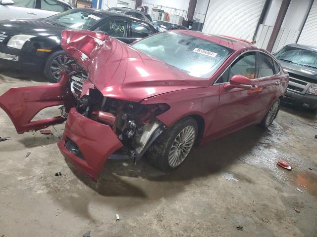 Lot #1953081298 2016 FORD FUSION TIT salvage car