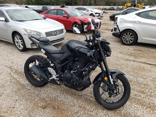 Buy Salvage Motorcycles For Sale now at auction: 2020 Yamaha MT-03