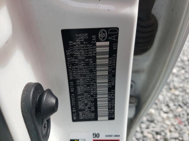 2018 TOYOTA COROLLA L 2T1BURHE3JC043773