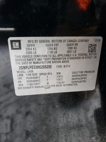 2017 CHEVROLET EQUINOX LT - 2GNFLFE33H6266209