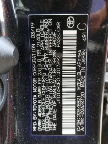 2020 TOYOTA COROLLA XS - JTDT4RCE0LJ013892