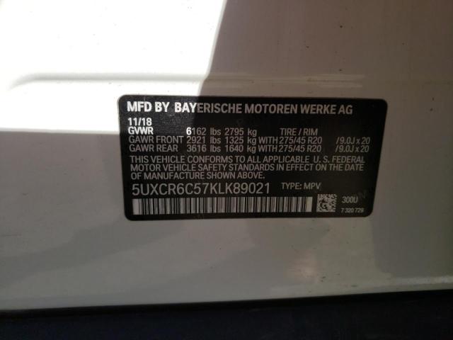 5UXCR6C57KLK89021 BMW X5 Xdrive40i