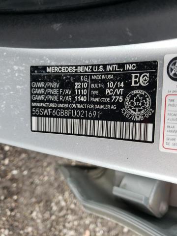 2015 MERCEDES-BENZ C 400 4MAT 55SWF6GB8FU021691