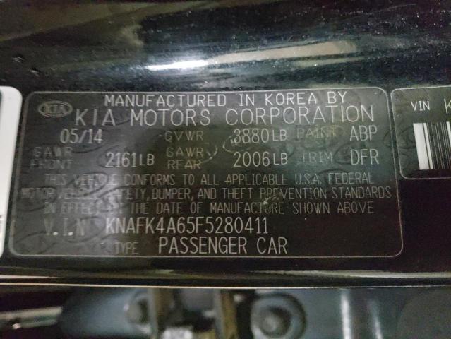 2015 KIA FORTE LX KNAFK4A65F5280411
