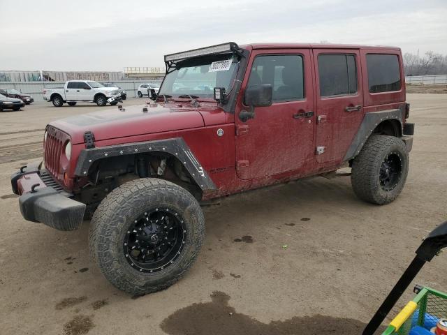 Salvage cars for sale from Copart Kansas City, KS: 2012 Jeep Wrangler Unlimited Sahara
