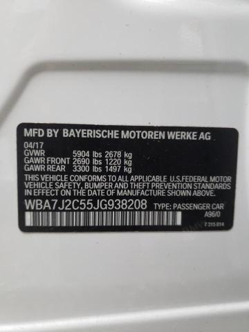 2018 BMW 740 XE - WBA7J2C55JG938208